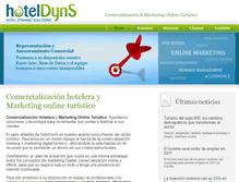 Tablet Screenshot of hoteldyns.com